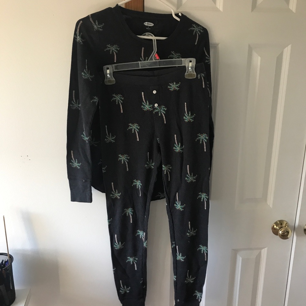 Christmas palm tree pajamas